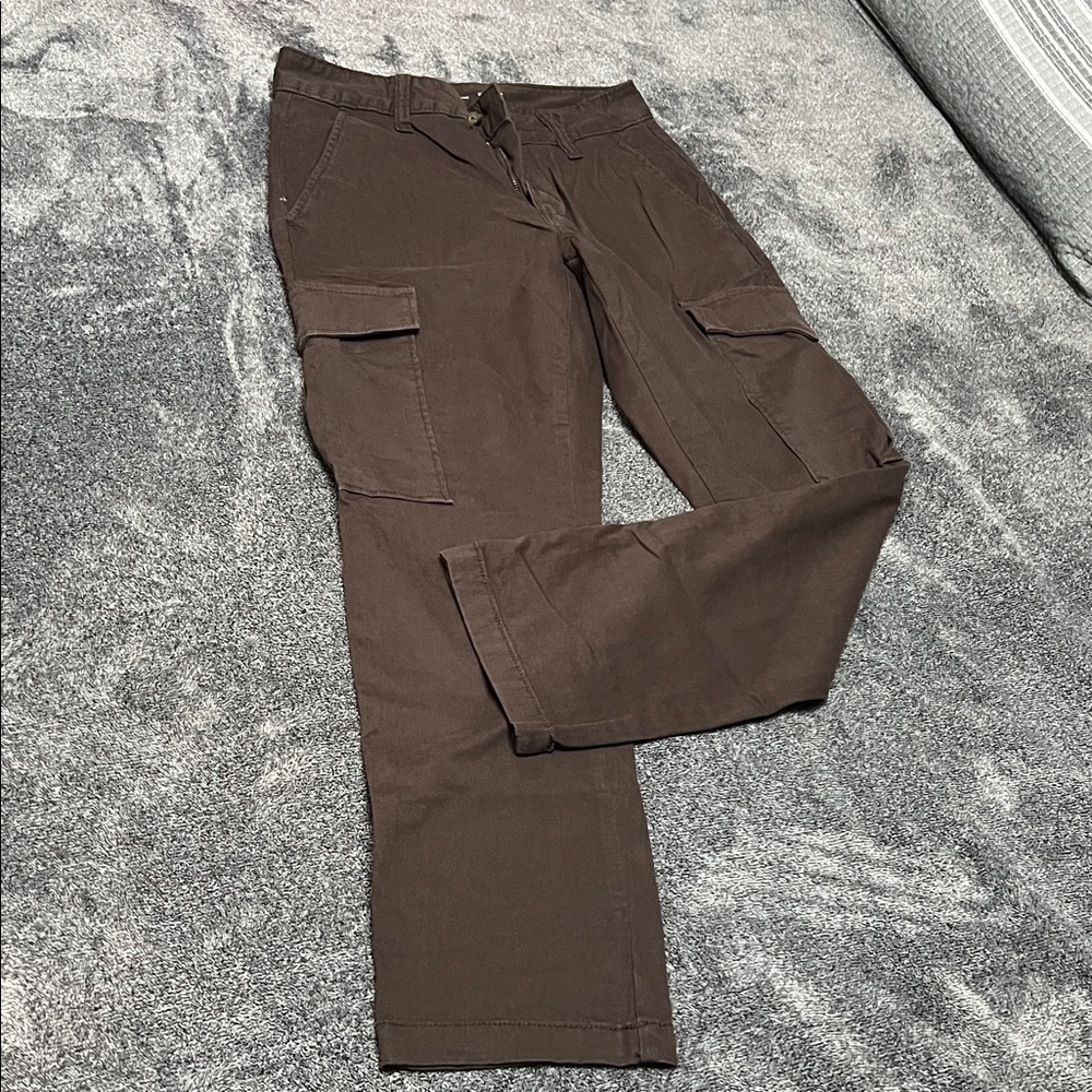 Old Navy Dark Brown Straight Pants
